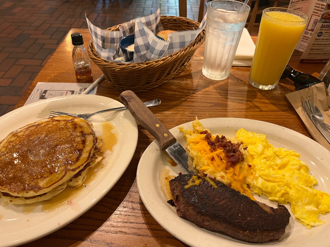 Solo Trip to Cracker&nbsp;Barrel